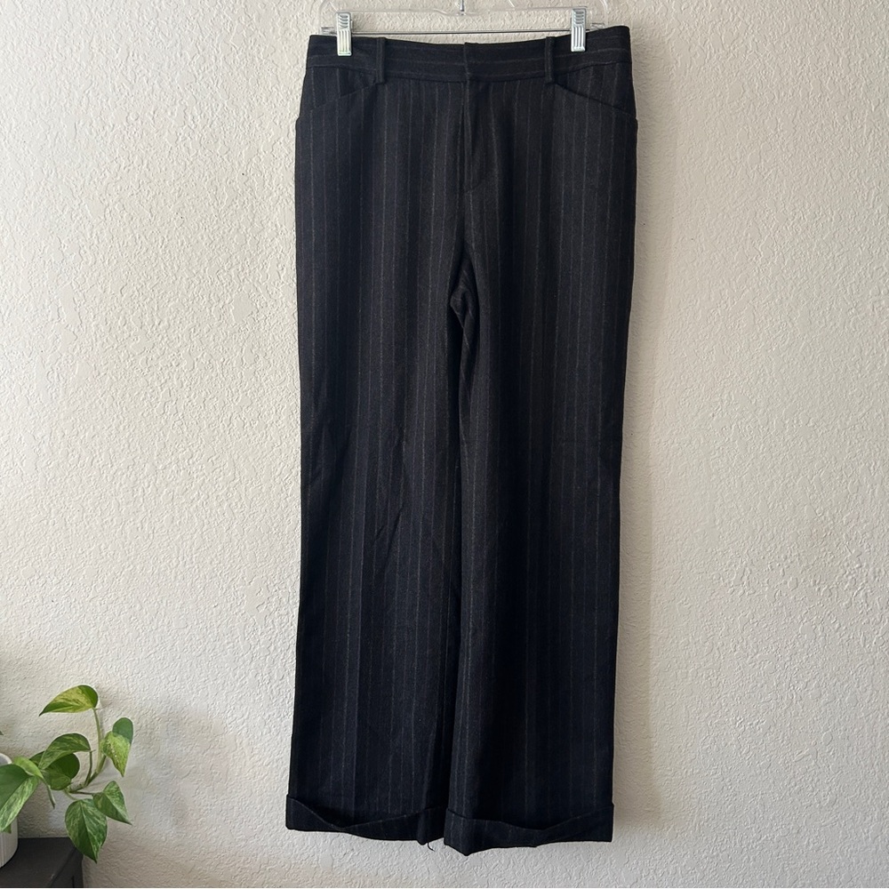 Lauren Ralph Lauren Petite Wool Pinstripe Dress Pants 6P